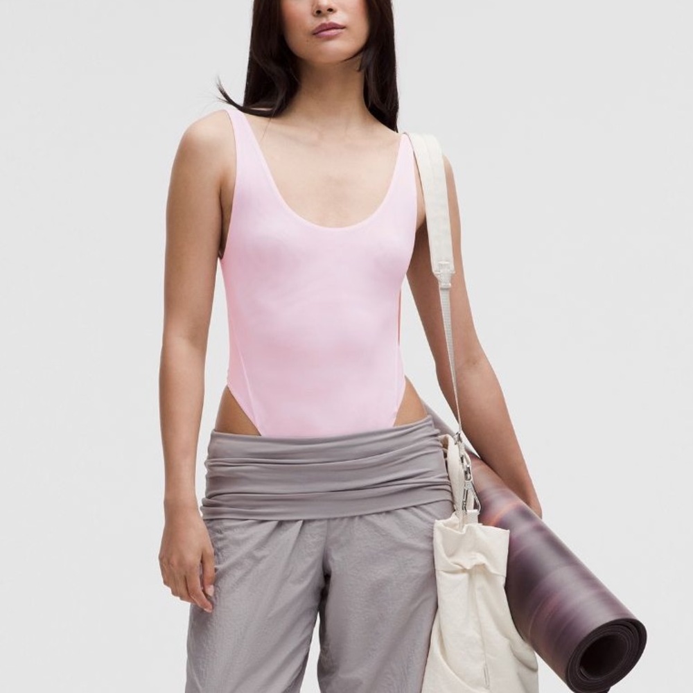 NWT Lululemon Lululemon Nulu Mesh Scoop Back Bodysuit | PNKO | Size: XL